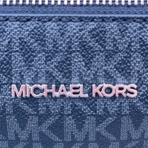 Michael Kors Charlotte Tote Shoulder Bag Black - Picture 10 of 12
